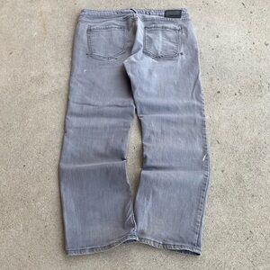 Y2k Grey Hurley Worn-In Jeans